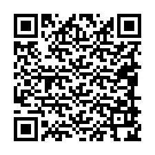 电话号码二维码 +19089924383