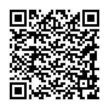 QR Code สำหรับหมายเลขโทรศัพท์ +19089926551