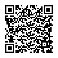 电话号码二维码 +19089926564