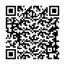 QR-code voor telefoonnummer +19089928588