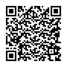 QR kód a telefonszámhoz +19092928928