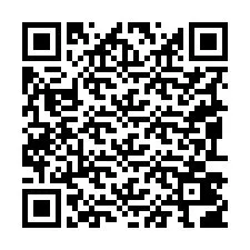 QR-koodi puhelinnumerolle +19093406374