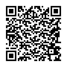 Código QR para número de teléfono +19093424779