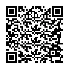 Código QR para número de teléfono +19094036383