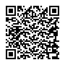 QR kód a telefonszámhoz +19094036803