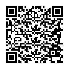 Kode QR untuk nomor Telepon +19094038393