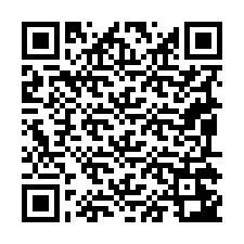 Código QR para número de teléfono +19095243865