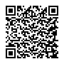 Código QR para número de teléfono +19095247318