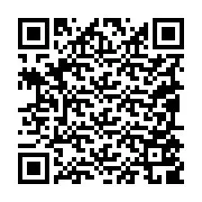 Código QR para número de teléfono +19095509378