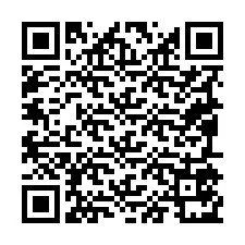 QR код за телефонен номер +19095571819