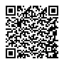 Código QR para número de telefone +19095581350