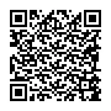 Código QR para número de teléfono +19095585026