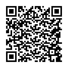 QR-code voor telefoonnummer +19095589369