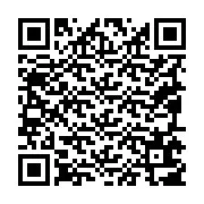 Código QR para número de teléfono +19095607509