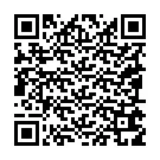 Código QR para número de telefone +19095619098