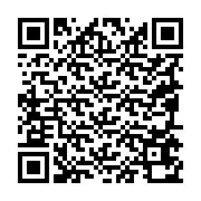 QR-code voor telefoonnummer +19095670308