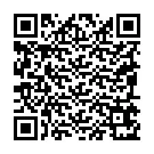 Código QR para número de telefone +19095671414