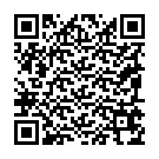 Código QR para número de telefone +19095674411