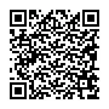 Código QR para número de teléfono +19095676552