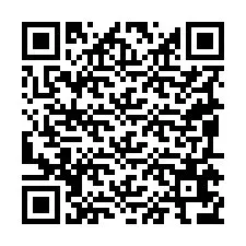 Codice QR per il numero di telefono +19095676554