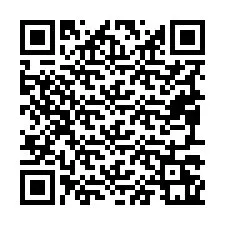 Código QR para número de telefone +19097261007