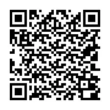 QR-code voor telefoonnummer +19102000043