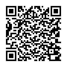 QR-код для номера телефона +19102000102