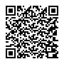 Código QR para número de telefone +19102000112