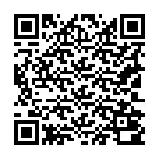 Código QR para número de telefone +19102000115