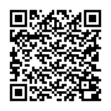 Código QR para número de telefone +19102000162