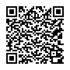 Código QR para número de telefone +19102000213