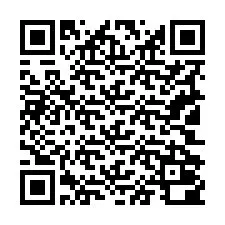 Código QR para número de teléfono +19102000225