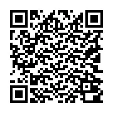 Código QR para número de telefone +19102000229