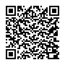 Código QR para número de telefone +19102000243