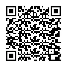 Código QR para número de telefone +19102000245