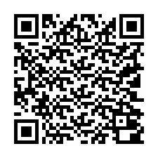 Código QR para número de telefone +19102000268