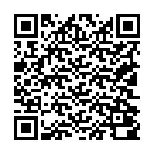 Código QR para número de teléfono +19102000279