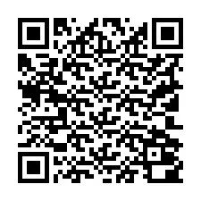 Código QR para número de teléfono +19102000308