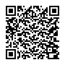 QR-koodi puhelinnumerolle +19102000353