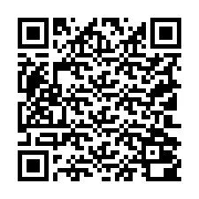 Código QR para número de telefone +19102000358