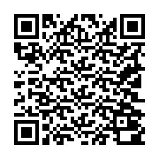 Código QR para número de telefone +19102000379