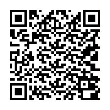 QR-koodi puhelinnumerolle +19102000433