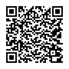 QR код за телефонен номер +19102000537