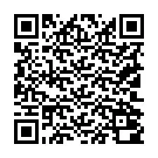 Codice QR per il numero di telefono +19102000619