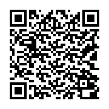 Código QR para número de telefone +19102000621