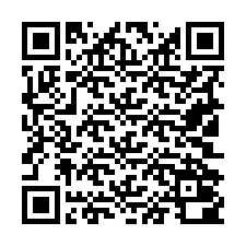 Codice QR per il numero di telefono +19102000637