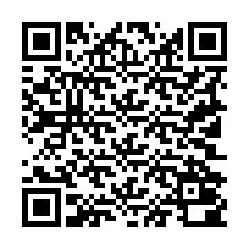 QR код за телефонен номер +19102000638