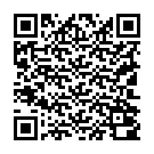 QR-koodi puhelinnumerolle +19102000650