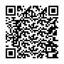 QR-code voor telefoonnummer +19102000747