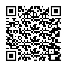 QR-koodi puhelinnumerolle +19102000752